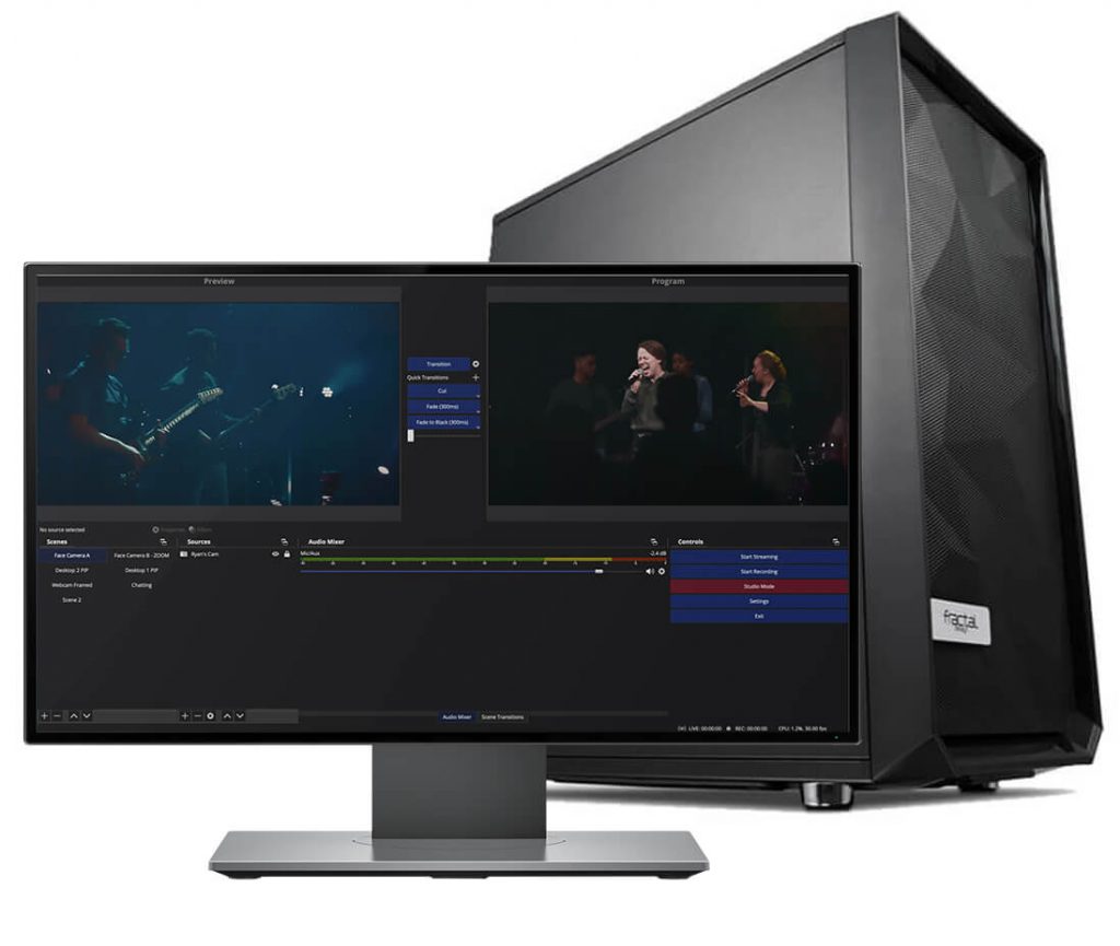 Premium Streaming Computer Church Live Streaming Equipment Packages