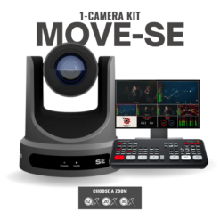 Move-SE 1-Camera PTZ Streaming Kit | ATEM Mini Pro