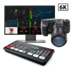 6K Pocket Cinema Atem Mini Live Streaming Kit