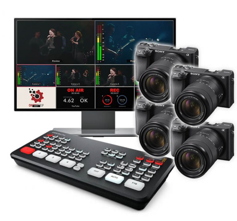 ATEM Mini 4-Camera Live Streaming Setup