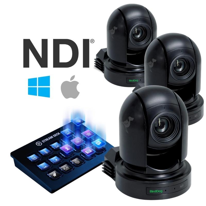 3Camera Live Streaming Kit (Wireless) Church Live Streaming