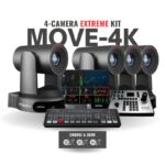 Move-4K 4-Camera PTZ Live Streaming Kit (ATEM Mini Extreme)