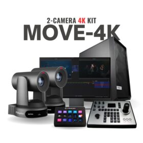 Move -4K 2-Camera PTZ 4K Streaming Kit | 4K Multicam PC