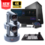 2-Camera AIDA 4K PTZ Streaming Kit (30X Zoom)