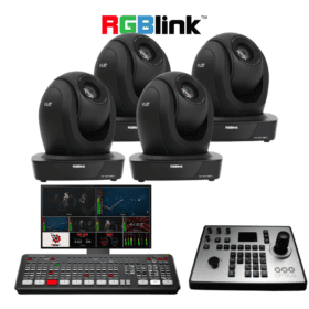 RGBlink Vue 20X PTZ 4-Camera Streaming Kit (Extreme)