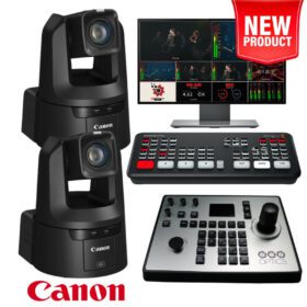 Canon CR-N700 PTZ 2-Camera Streaming Kit (ATEM)