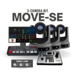 Move-SE 3-Camera PTZ Streaming Kit | ATEM Mini Pro