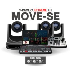 Move-SE 3-Camera PTZ Streaming Kit (ATEM Extreme)