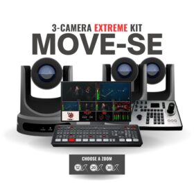 Move-SE 3-Camera PTZ Streaming Kit (ATEM Extreme)