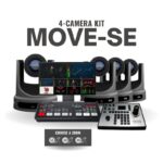Move-SE 4-Camera PTZ Streaming Kit | ATEM Mini Pro