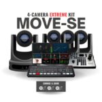 Move-SE 4-Camera PTZ Streaming Kit | ATEM Mini Extreme