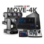 Move -4K 4-Camera PTZ 4K Streaming Kit | 4K Multicam PC