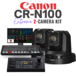 Canon CR-N100 PTZ 2-Camera Streaming Kit (ATEM Extreme)