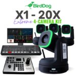 BirdDog X1 20X PTZ 4-Camera Streaming Kit | ATEM Mini Extreme