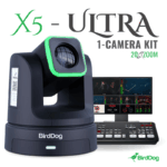 BirdDog X5 Ultra PTZ 1-Camera Streaming Kit (ATEM Mini Pro)