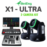 BirdDog X1 Ultra PTZ 2-Camera Streaming Kit (ATEM Mini Pro)