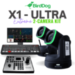 BirdDog X1 Ultra PTZ 2-Camera Streaming Kit | ATEM Mini Extreme