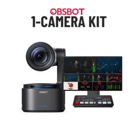OBSBOT Tail 2 | 1-Camera Streaming Kit | ATEM Mini Pro
