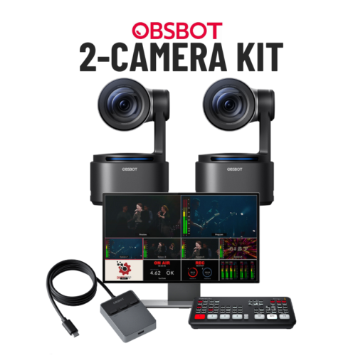 OBSBOT Tail 2 2-Camera Streaming Kit with ATEM Mini Pro