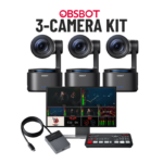 OBSBOT Tail 2 3-Camera Streaming Kit with ATEM Mini Pro
