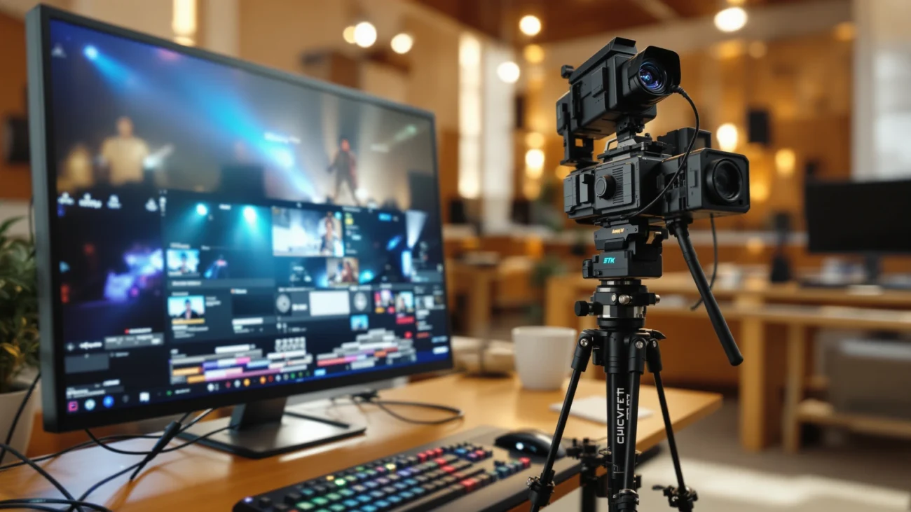 Church livestream gear photo for Best two-camera PTZ setup for sermons and worship.