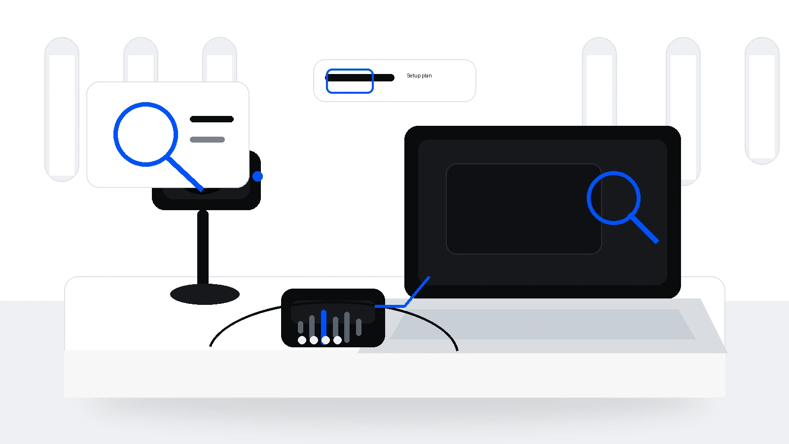 Church livestream setup illustration for PTZOptics Move-SE review for church livestreaming.
